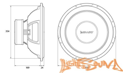 Сабвуфер SWAT REV - 15 v2