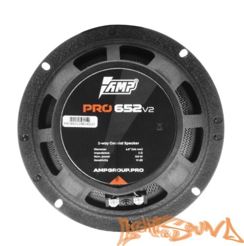 AMP PRO 652 6.5" (16.5 см) 2-полосная коаксиальная акустическая система