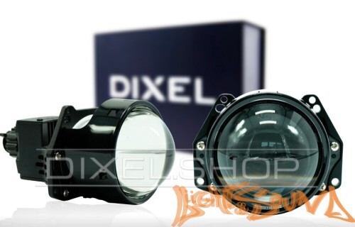 Бидиодная линза DIXEL BI-LED HD505 3.0" 5000K 12V 1шт.
