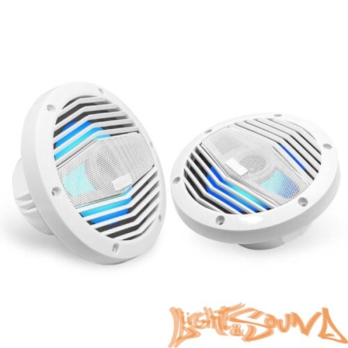 Recoil M3-8W Marine 8" (20 см), 2-полосная коаксиальная акустическая система для катера,белые