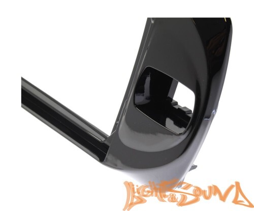 Переходная рамка для Toyota Vitz 2015-2020 для установки MFB дисплея (чёрный глянец)