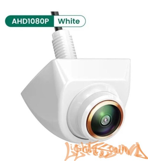 CAM-02WLS камера заднего вида AHD 1080 (20мм) на горизонтальную поверхность БЕЛАЯ