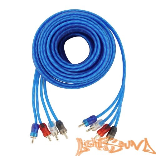 RCA (межблочный) кабель ORIS ELECTRONICS 4RCA RC-E450 5 метров