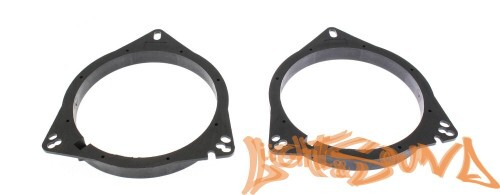 Подиумы пластиковые  POD 6.5 Toyota, Nissan, Renault, Лада 6,5" (16см, жесткие) 2шт