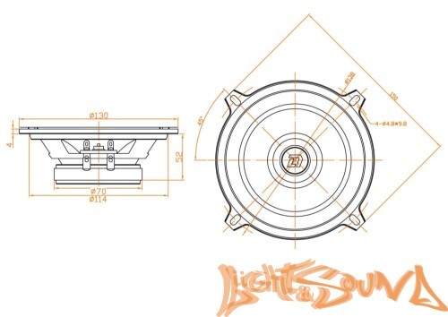 DL Audio Gryphon Lite 130 v.3 широкополосные динамики (комплект)