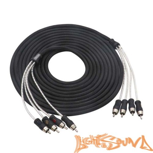 RCA (межблочный) кабель Recoil Premium PCI417 4RCA 5 метров