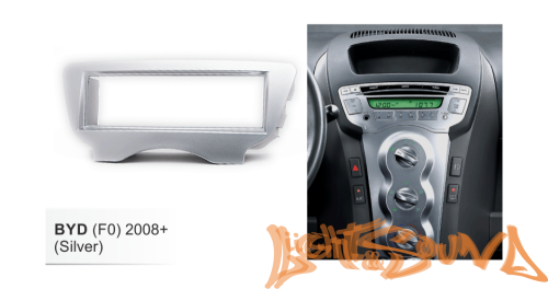 Переходная рамка для BYD F0 2008 - 1 din