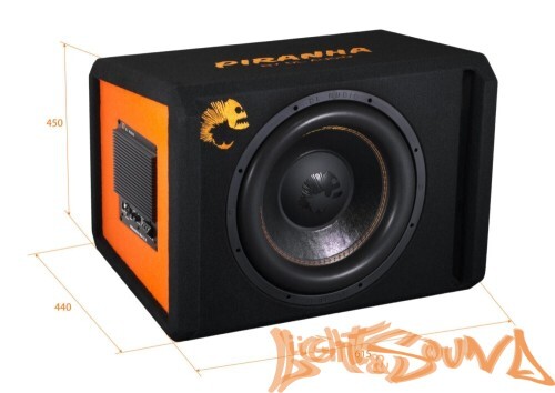 DL Audio Piranha 15A V.2 Black активный сабвуфер