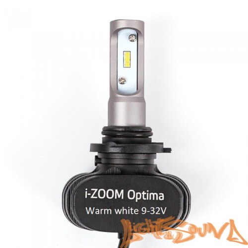 Светодиод головного света Optima i-Zoom HB4/9006 LED, Seoul-CSP, Warm White, 9-32V (2шт)