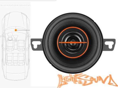 MBQ CX-MM-891 3.5" (9 см) 2-полосная коаксиальная акустическая система