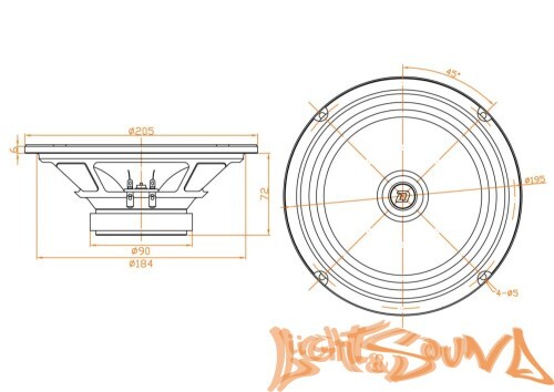 DL Audio Gryphon Lite 200 v.3 широкополосные динамики (комплект)
