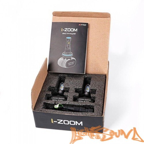 Светодиод головного света Optima i-Zoom PSX26W LED, Seoul-CSP, Warm White, 9-32V (2шт)