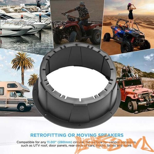 Подиумы пластиковые Recoil USP8B 8" (20см), чёрные, 2шт