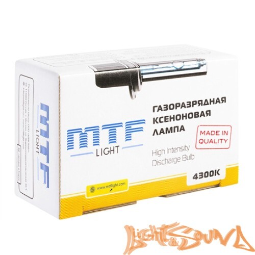 Ксеноновая лампа MTF HB3 9005 6000 K, 1шт
