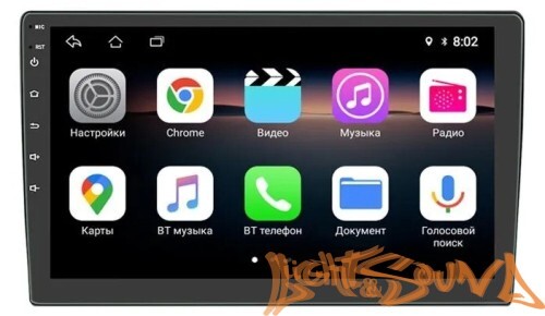 HIPPCRON AZJ-92 2din 4x50Bт USB/MP3/FM/Wi-Fi/Bluetooth, память 2/32гб 9дюймов