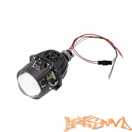 Бидиодная линза Optima Premium Bi-LED Lens SRT Double Chip 2.5", 5500K, 1шт