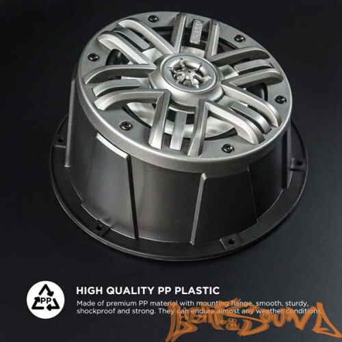 Подиумы пластиковые Recoil USP65B 6,5" (16см), чёрные, 2шт