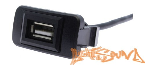 USB разъём в штатную заглушку для Toyota до 2010