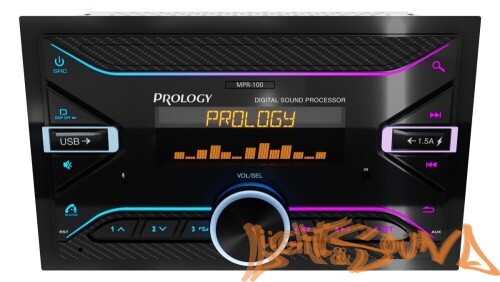 Prology MPR-100 2din FM/USB/BT ресивер с DSP процессором