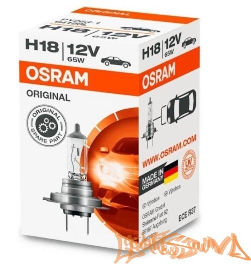 Osram Original Line H18 12V, 65W Галогенная лампа (1шт)