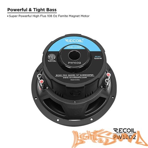 Recoil PW10D2 10" (25) Сабвуфер