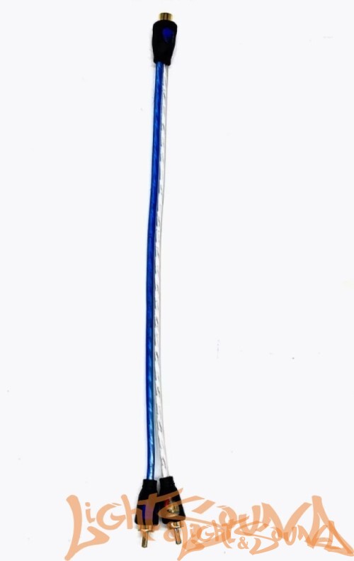 Y-коннектор CrystalCarAudio YRCA 1F-2M (1мама/2папы), 1шт