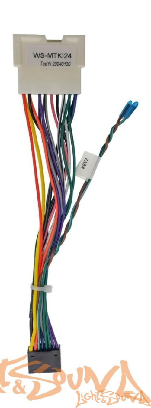 Комплект проводов для установки WM-MT в Sollers Atlant 2022+, iso (основной)