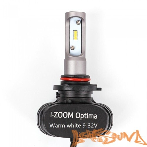 Светодиод головного света Optima i-Zoom HB3/9005 LED, Seoul-CSP, Warm White, 9-32V (2шт)