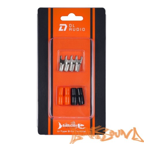 Клемма обжимная, вилка DL Audio Barracuda U-Type 8Ga, 1шт