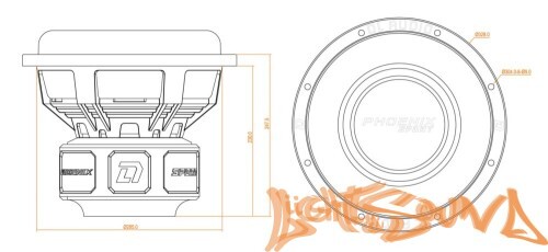 Сабвуфер DL Audio Phoenix Sport 12