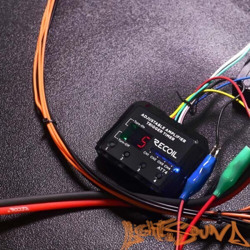 Реле задержки включ. и отключ. оборудования Recoil ATT4, 4 канала,12V