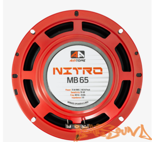 AIRTONE NITRO MB65 Midbass 6.5" (16,5см) низкочастотные динамики (комплект)