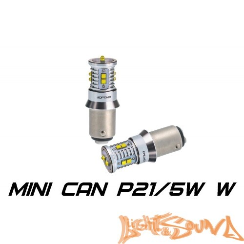 Optima Premium MINI P21/5W CREE-XBD CAN, (белая), 50W, 12-24V, 1шт