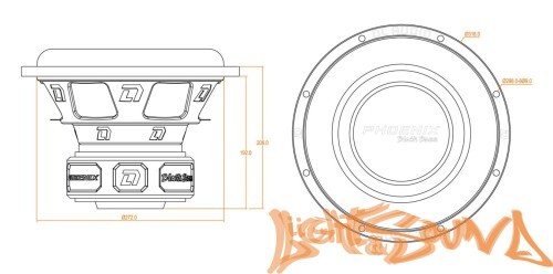 Сабвуфер DL Audio Phoenix Black Bass 12